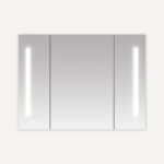 Signature Royale 40x30 LED Lighted Triple Door Medicine Cabinet