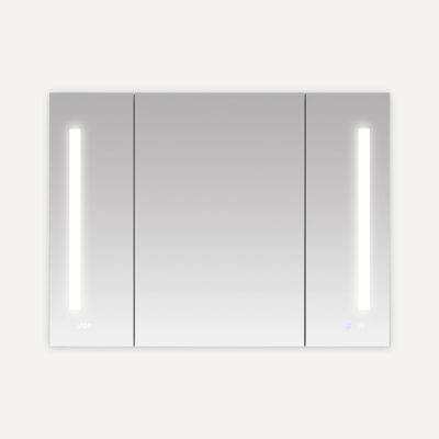 Signature Royale 40x30 LED Lighted Triple Door Medicine Cabinet