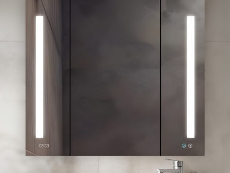 Signature Royale 40x36 LED Lighted Triple Door Medicine Cabinet