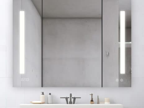 Signature Royale 48x30 LED Lighted Triple Door Medicine Cabinet