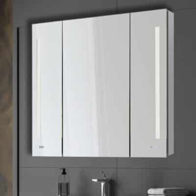 Signature Royale 48x36 LED Lighted Triple Door Medicine Cabinet