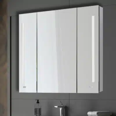 Signature Royale 48x36 LED Lighted Triple Door Medicine Cabinet