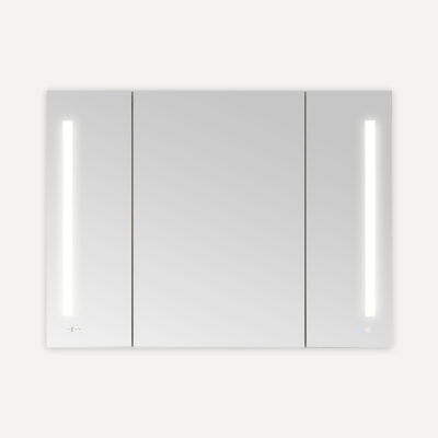 Signature Royale 48×36 LED Lighted Triple Door Medicine Cabinet