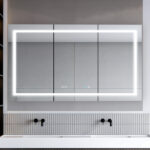 Signature Royale 60x36 LED Lighted Triple Door Medicine Cabinet