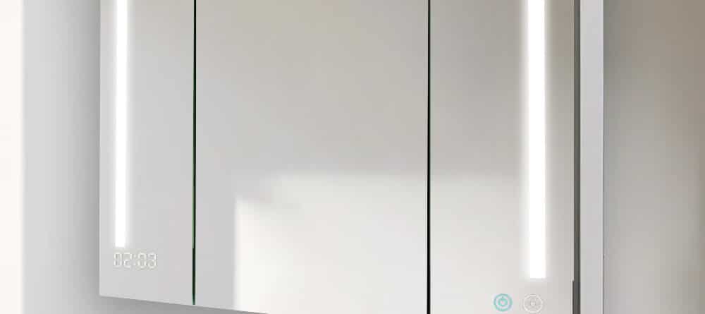 Signature Royale 48x30 LED Lighted Triple Door Medicine Cabinet