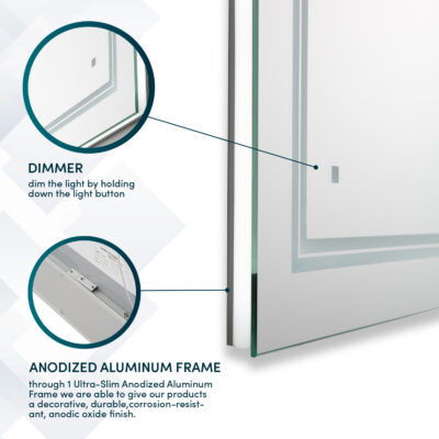 Soho LED Medicine Cabinets Information (2)