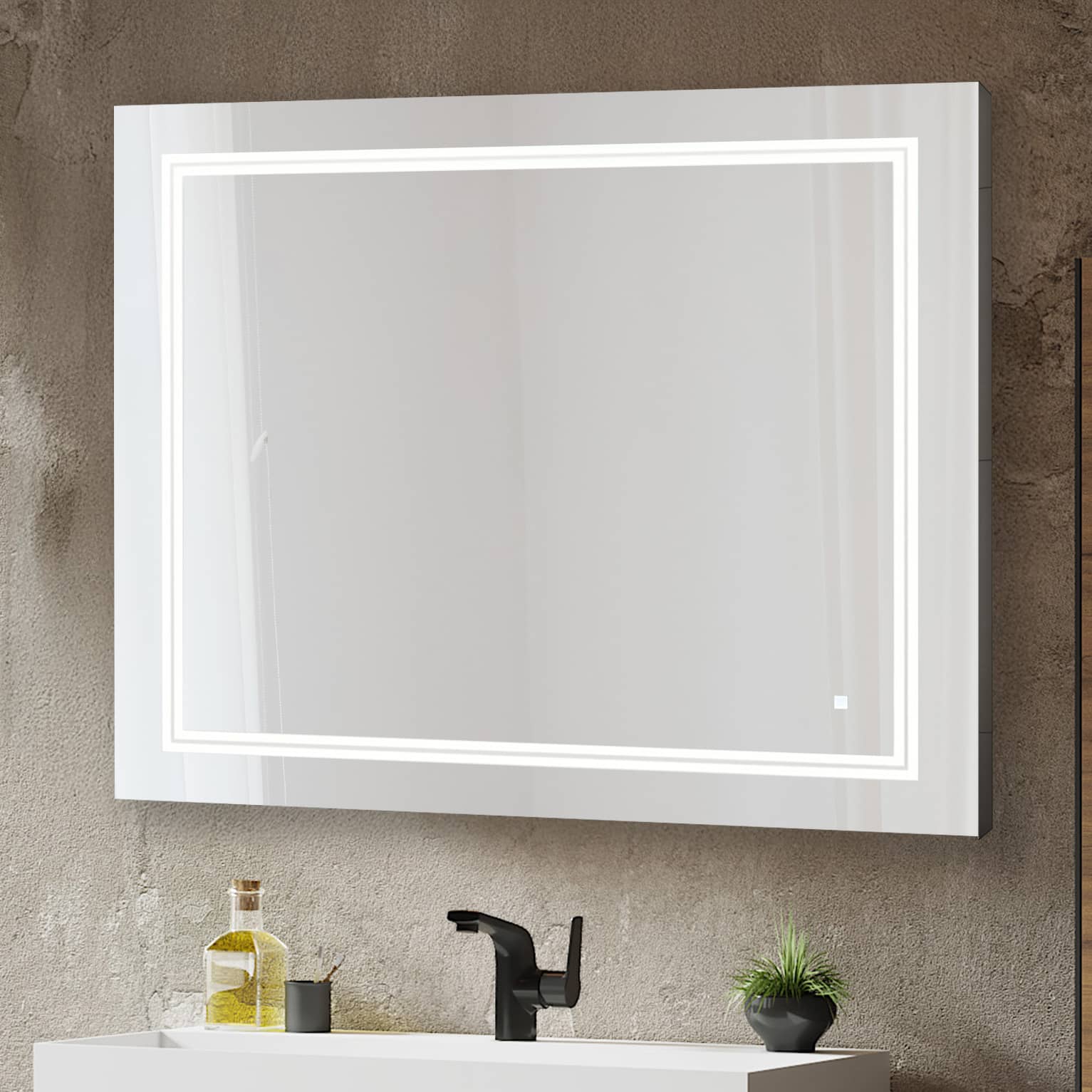 SOHO 36x30 LED Lighted Bathroom Mirror