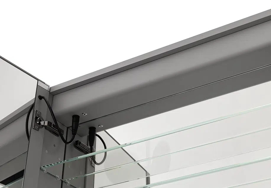 Royale Basic Q 24x30 Left Hinge LED Lighted Medicine Cabinet Royale Basic Q 24x30 Left Hinge LED Lighted Medicine Cabinet