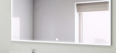 Edge 40x32 LED Lighted Bathroom Mirror