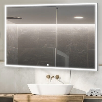 Edge 48×32 LED Lighted Bathroom Mirror