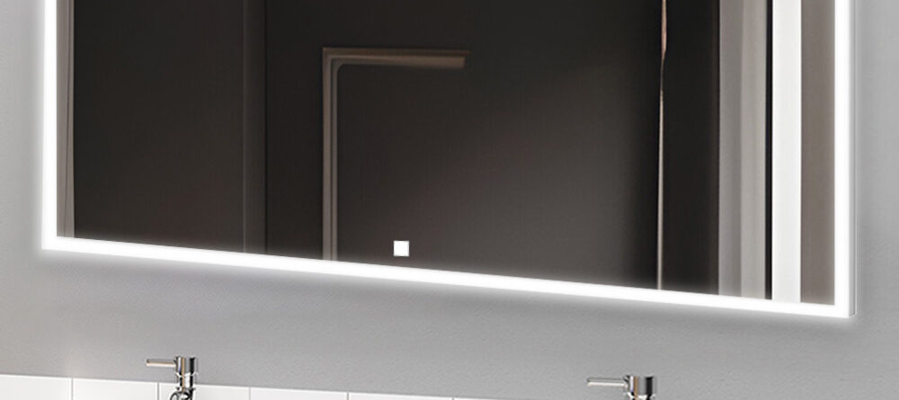 Edge 60x32 LED Lighted Bathroom Mirror