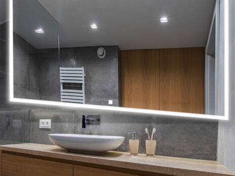 Edge 84x32 LED Lighted Bathroom Mirror