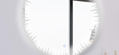 Flame 36 Inches LED Lighted Bathroom Mirror