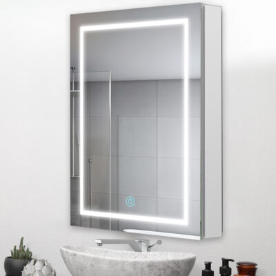 Royale Basic Q 24×30 Left Hinge LED Lighted Medicine Cabinet