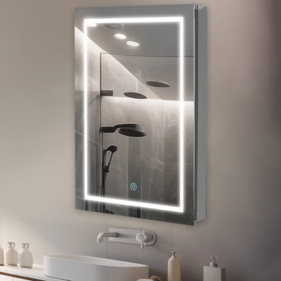 Royale Basic Q 24×30 Right Hinge LED Lighted Medicine Cabinet