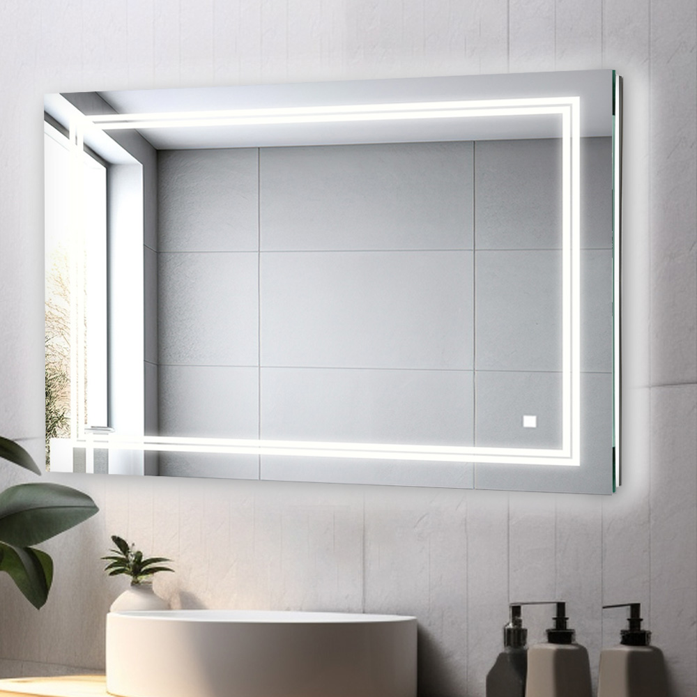 SOHO 48x30 LED Lighted Bathroom Mirror SOHO 48x30 LED Lighted Bathroom Mirror