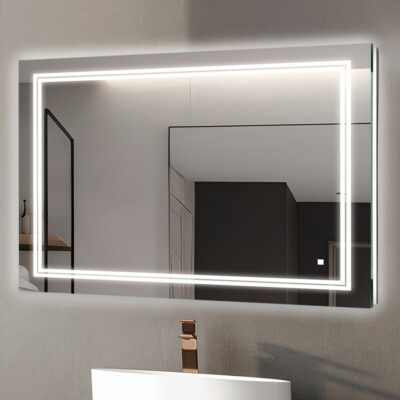 SOHO 48×36 LED Lighted Bathroom Mirror