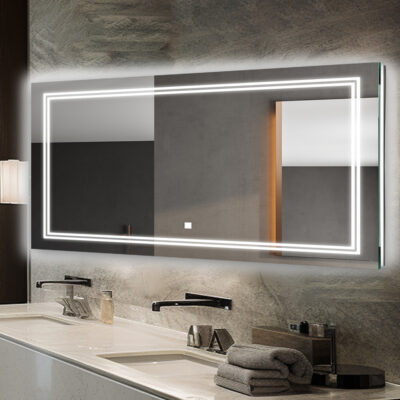 SOHO 60×36 LED Lighted Bathroom Mirror