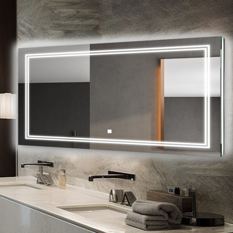 SOHO 60x36 LED Lighted Bathroom Mirror