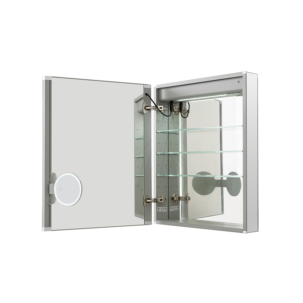 4 copy Edge Royale 24x32 Right Hinge LED Lighted Medicine Cabinet