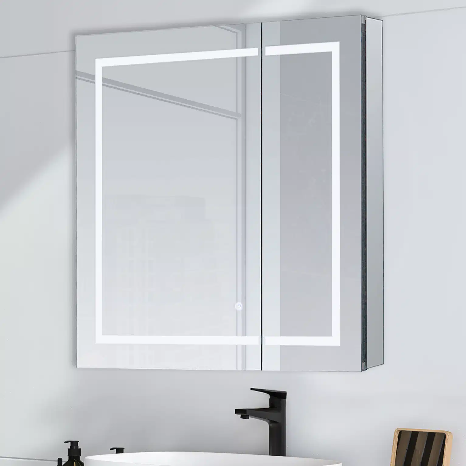 Royale Plus 30x30 LED Double Door Lighted Medicine Cabinet Royale Plus 30x30 LED Double Door Lighted Medicine Cabinet