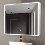 Edge Royale 40x32 LED Lighted Triple Door Medicine Cabinet