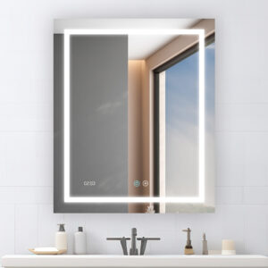 Daytona Mirror With LED Lighting For Bathroom And Home