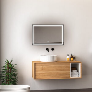 Daytona Mirror With LED Lighting For Bathroom And Home