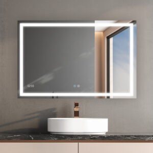 Daytona Mirror With LED Lighting For Bathroom And Home