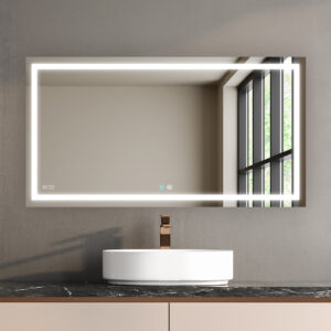 Daytona Mirror With LED Lighting For Bathroom And Home