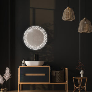 Frost Round LED Mirror For Bathroom Collection