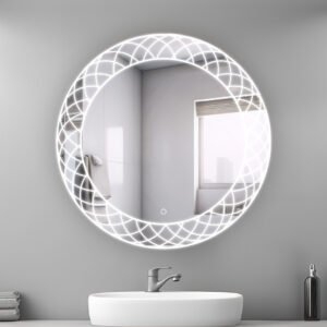 Frost Round LED Mirror For Bathroom Collection