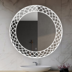 Frost Round LED Mirror For Bathroom Collection