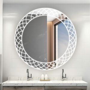 Frost Round LED Mirror For Bathroom Collection