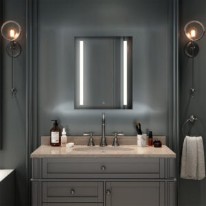 Royale Basic Q LED Medicine Cabinet Collection: Lighted Cabinets With Dimmer And Defogger