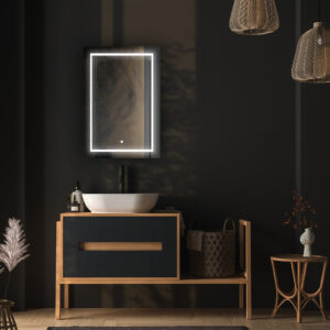 Royale Basic Q LED Medicine Cabinet Collection: Lighted Cabinets With Dimmer And Defogger