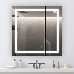 Royale Plus LED Medicine Cabinet Collection With Dimmer And Defogger