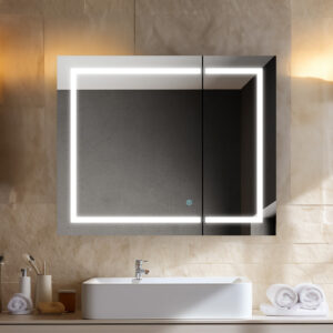 Royale Plus LED Medicine Cabinet Collection With Dimmer And Defogger