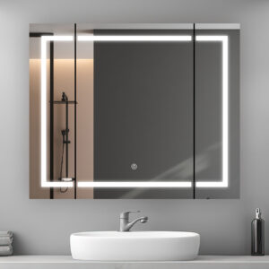 Royale Plus LED Medicine Cabinet Collection With Dimmer And Defogger