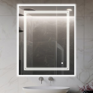 Soho LED Lighted Vanity Mirror With Dimmer And Defogger