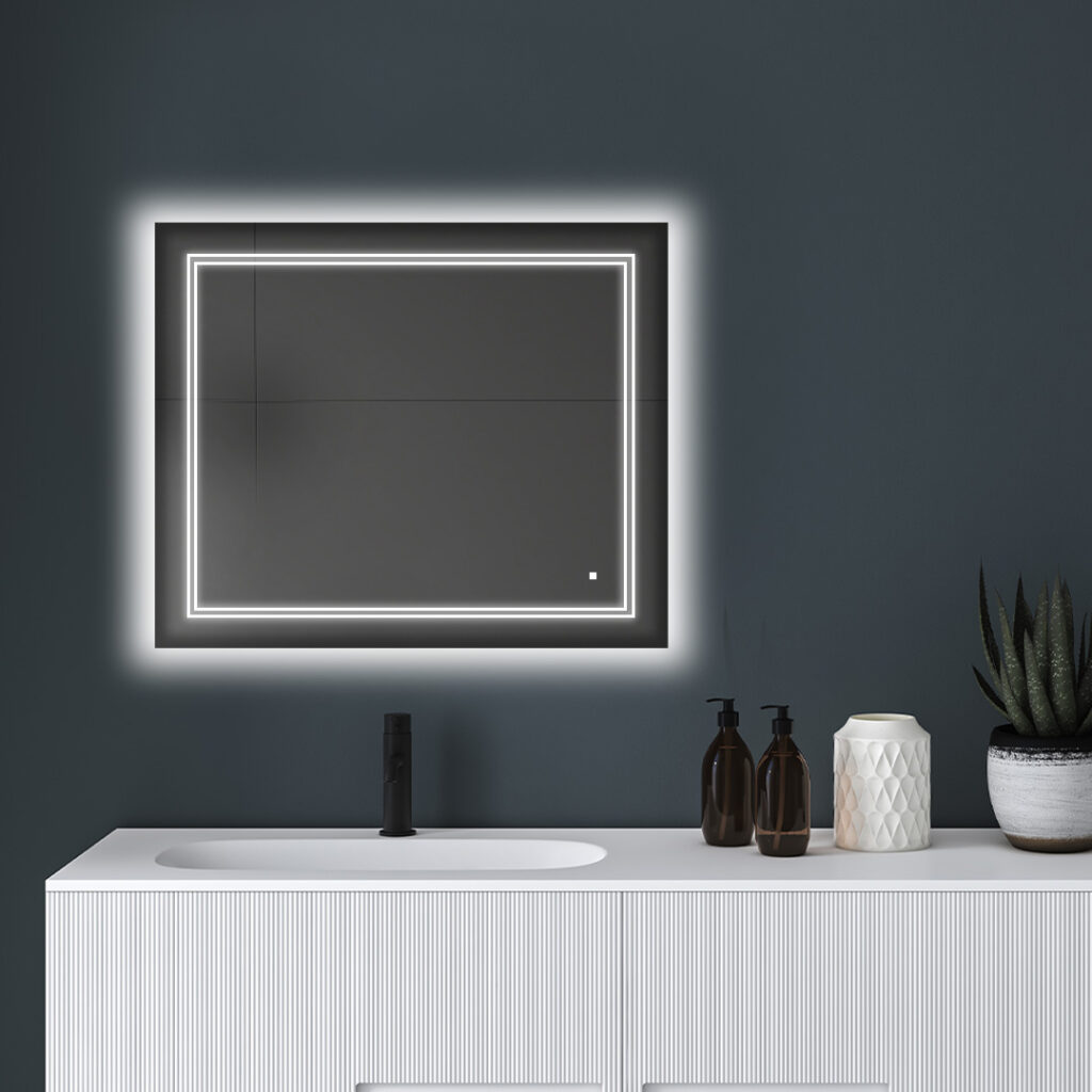 Soho LED Lighted Vanity Mirror With Dimmer And Defogger