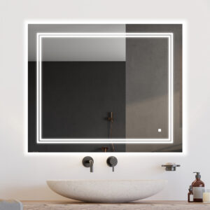 Soho LED Lighted Vanity Mirror With Dimmer And Defogger