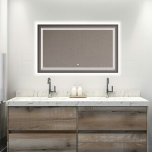 Soho LED Lighted Vanity Mirror With Dimmer And Defogger