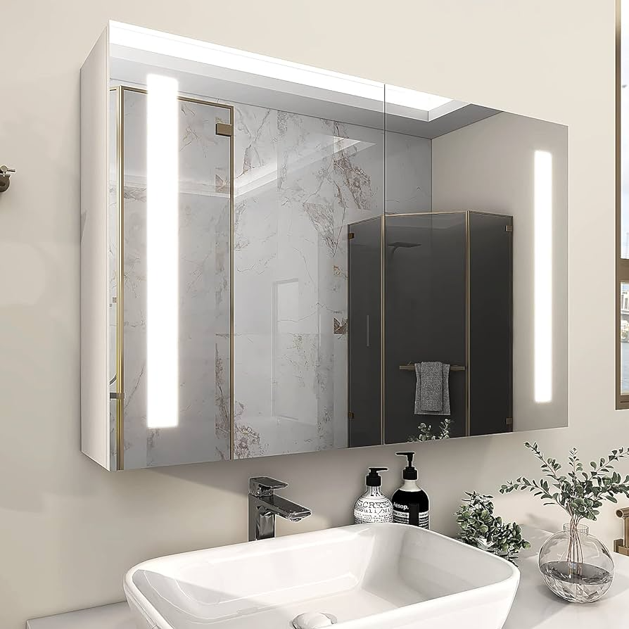 How LED Lighting in Medicine Cabinets and Mirrors Improves Your Bathroom Experience