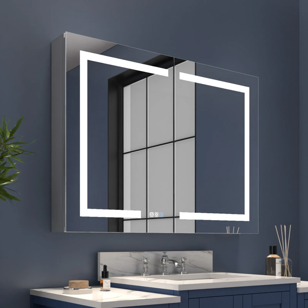 The Future of Bathroom Design: LED Medicine Cabinets and Mirrors