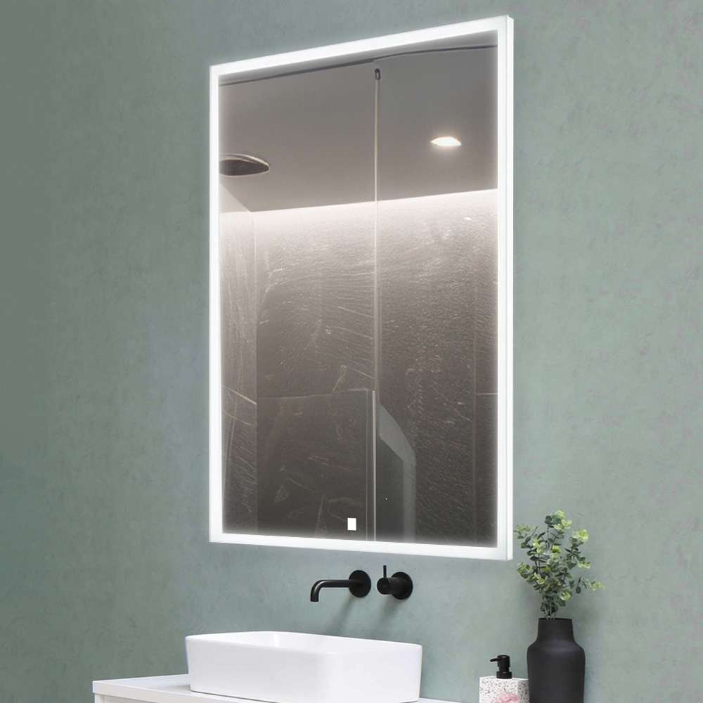 Bathroom Mirror with Magnifying Mirror