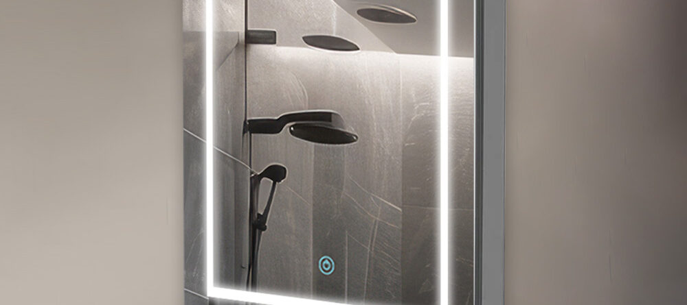 Bathroom Mirror with Digital Clock: Stay On Time with Aquadom