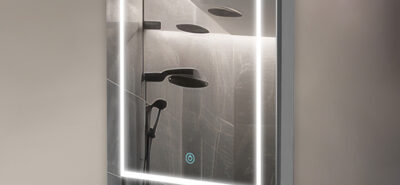 Bathroom Mirror with Digital Clock: Stay On Time with Aquadom