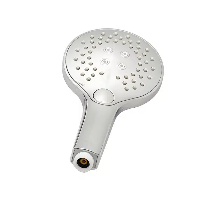 AQUADOM ZEN Three Function Thermostatic Exposed Shower Set with Round 10"x1/5" Rain Shower Head and 3 Functions Hand Shower and Tap Spout in Chrome