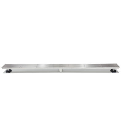 AQUADOM OCEANIC 47" Linear Shower Drain Grid Cover, with hair strainer, Marine-Grade 316 stainless steel in Brushed Gold (Copy)